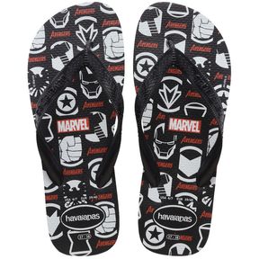 Chinelo Havaianas Top Marvel Logomania Adulto OUTLET