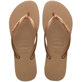 Chinelo Havaianas Slim Logo Metalic
