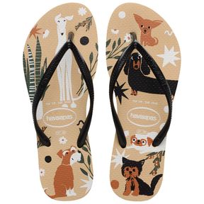 Chinelo Havaianas Slim Pets Adulto
