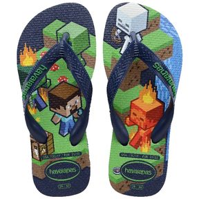 Chinelo Havaianas Top Minecraft Infantil