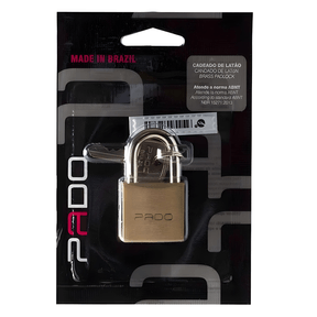 Cadeado Pado Blister 25mm - Unidade