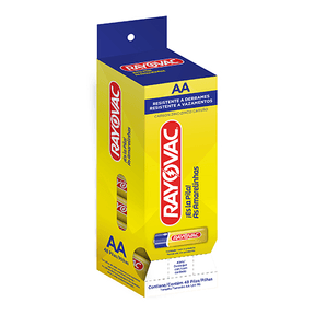 Pilha Rayovac Zinco Pequena Tubo 1x48 - Unidade