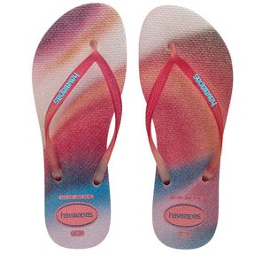 Chinelo Havaianas Slim Metallic Rainbow OUTLET