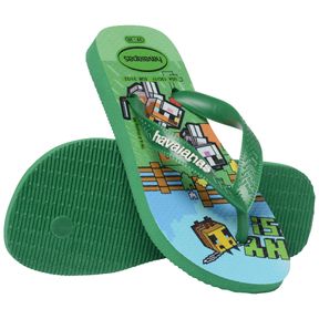 Chinelo Havaianas Top Minecraft Infantil