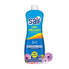 Limpa Porcelanato 1L Saif - Caixa com 12 Unidades