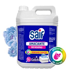 Amaciante Azul Conforto 5 L - Caixa com 4 Unidades