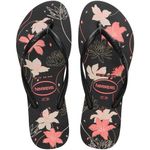 33/34 Preto/Cinza Dark/Rosa